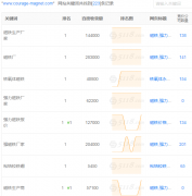 2019年4月草莓视频官方磁铁网站优化情况：关键词库稳步上升